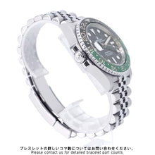 将图像加载到图库查看器中，ROLEX GMT MasterII W40mm Stainless Steel Black Dial 126720VTNR
