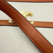 Load image into Gallery viewer, CELINE Classic Triomphe Shoulder Bag Beige/Brown 191242 Canvas Leather
