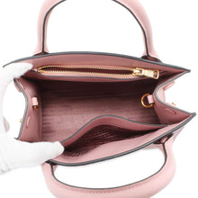 将图像加载到图库查看器中，PRADA Mono Chrome 2WAYBag Pink 1BA156 Leather
