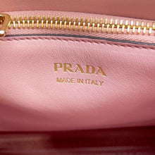 将图像加载到图库查看器中，PRADA Mono Chrome 2WAYBag Pink 1BA156 Leather
