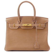 将图像加载到图库查看器中，HERMES Birkin Gold Togo Leather Size 30
