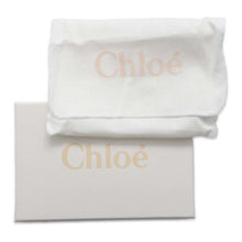 将图像加载到图库查看器中，Chloe Alphabet Trifold Wallet Gray CHC21WP945F57053 Leather
