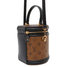 将图像加载到图库查看器中，LOUIS VUITTON Cannes Noir M43986 Monogram Monogram Reverse Canvas
