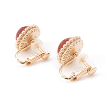 将图像加载到图库查看器中，Van Cleef &amp; Arpels Perlée Couleur Earring VCARP4E000 18K Pink Gold
