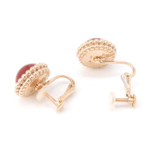 将图像加载到图库查看器中，Van Cleef &amp; Arpels Perlée Couleur Earring VCARP4E000 18K Pink Gold
