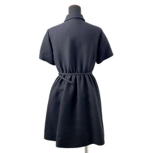 Load image into Gallery viewer, Dior one piece Size 34 Navy311R90A1166 Wool 77% Silk23%
