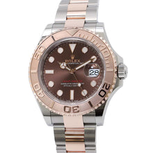 将图像加载到图库查看器中，ROLEX Yacht-Master W40mm Stainless Steel K18PG Chocolate Dial 126621
