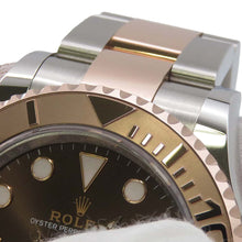 将图像加载到图库查看器中，ROLEX Yacht-Master W40mm Stainless Steel K18PG Chocolate Dial 126621
