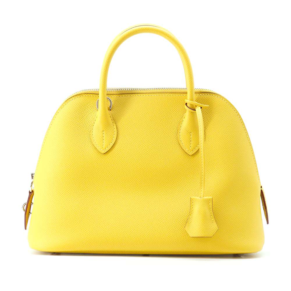 HERMES Bolide 1923 Jaune de Naples Epsom Size 25