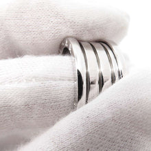 Load image into Gallery viewer, BVLGARI B.Zero1 4-Band Ring Size 59 18K White Gold
