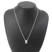 将图像加载到图库查看器中，BVLGARI Parentesi Necklace 18K White Gold
