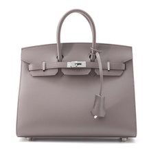 将图像加载到图库查看器中，HERMES Birkin Sellier Etain Epsom Size 25
