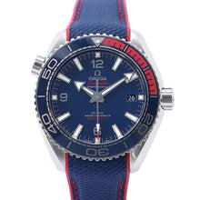 Load image into Gallery viewer, OMEGA Seamaster Planet Ocean 600m PyeongChang 2018 Limited Edition W43.5mm Stainless Steel Rubber Blue Dial 522.32.44.21.03.001
