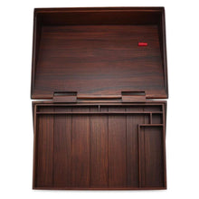 Load image into Gallery viewer, HERMES Multi Wooden Box Brown Wood
