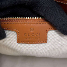 将图像加载到图库查看器中，GUCCI Interlocking G 2way Tote Bag Natural/Blue/Red727721 Canvas Leather Size Medium
