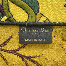 将图像加载到图库查看器中，Dior Book tote Yellow/Multicolor Canvas Size Medium
