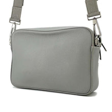 Load image into Gallery viewer, Dior Safari Shoulder Bag Gray Leather
