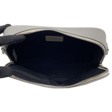 Load image into Gallery viewer, Dior Safari Shoulder Bag Gray Leather
