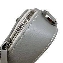 Load image into Gallery viewer, Dior Safari Shoulder Bag Gray Leather
