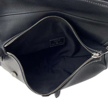 将图像加载到图库查看器中，Dior Alex Fox Ton Collaboration Saddle Crossbody Bag Black Leather
