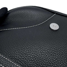 将图像加载到图库查看器中，Dior Alex Fox Ton Collaboration Saddle Crossbody Bag Black Leather
