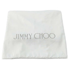 将图像加载到图库查看器中，JIMMY CHOO Sophia Star Embossed Tote Bag Black Leather
