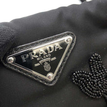 将图像加载到图库查看器中，PRADA 2way Tote Bag Black 1BA257 Nylon
