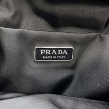 将图像加载到图库查看器中，PRADA 2way Tote Bag Black 1BA257 Nylon
