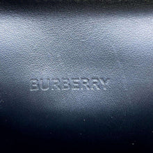 将图像加载到图库查看器中，BURBERRY Pocket Phone Shoulder Bag Blue/Black 8040042 Leather
