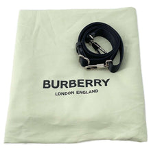 将图像加载到图库查看器中，BURBERRY Logo 2way Tote Bag Black 8026233 Nylon
