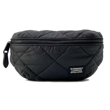 将图像加载到图库查看器中，BURBERRY DiamondQuilted Sunny Crossbody Bag Black 8042385 Nylon
