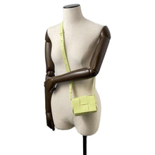 Load image into Gallery viewer, Bottega Veneta Candy Cassette Shoulder Bag Light Yellow 666688 Lambskin
