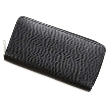 将图像加载到图库查看器中，LOUIS VUITTON Zippy Wallet Noir M61857 Epi Leather
