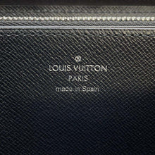 将图像加载到图库查看器中，LOUIS VUITTON Zippy Wallet Noir M61857 Epi Leather
