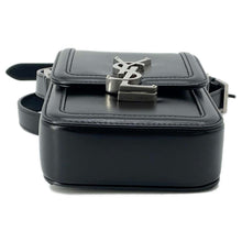 将图像加载到图库查看器中，SAINT LAURENT PARIS Solferino Mini Bag Black 753963 Leather
