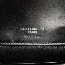 将图像加载到图库查看器中，SAINT LAURENT PARIS Solferino Mini Bag Black 753963 Leather
