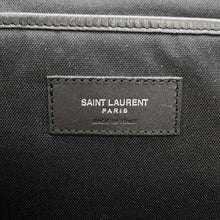 将图像加载到图库查看器中，SAINT LAURENT PARIS Star Backpack Black 437087 Nylon
