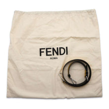 将图像加载到图库查看器中，FENDI Peekaboo Iconic Travel Bag Black/Yellow 7VA502 Nylon Leather Size Large
