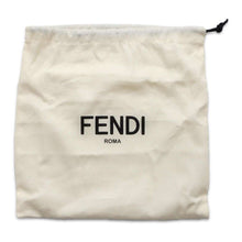 将图像加载到图库查看器中，FENDI Zucca ChainShoulder Bag Gray 8BR793 Viscose Polyester Cotton Calf Leather
