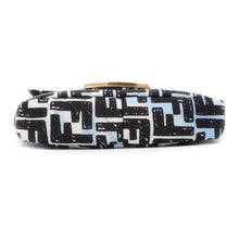 将图像加载到图库查看器中，FENDI Zucca Mini Baguette Joshua Vides Collaboration Black/Blue 8BR784 Nylon
