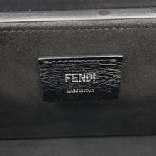 将图像加载到图库查看器中，FENDI Horizontal Box Bag Black 7VA520 Calf Leather
