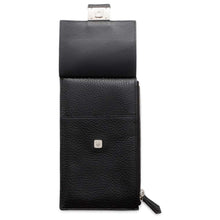 将图像加载到图库查看器中，FENDI Pochette Shoulder Bag Black 7AS034 Leather
