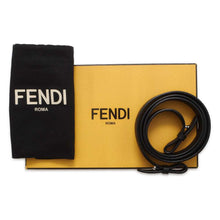 将图像加载到图库查看器中，FENDI Pochette Shoulder Bag Black 7AS034 Leather
