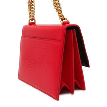 将图像加载到图库查看器中，BALENCIAGA Sharp ChainShoulder Bag Red 580641 Patent Leather Size S
