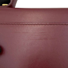 将图像加载到图库查看器中，BALENCIAGA Sharp Top Handle 2way Handbag Bordeaux 580640 Leather Size XS
