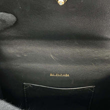 将图像加载到图库查看器中，BALENCIAGA Sharp Top Handle 2way Handbag Bordeaux 580640 Leather Size XS
