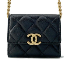 Load image into Gallery viewer, CHANEL Matelasse ChainShoulder Bag Black Caviar Leather
