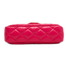 Load image into Gallery viewer, CHANEL Matelasse CC Logo Hobo Bag Pink AS3710 Shiny Calf Leather
