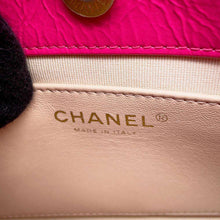 Load image into Gallery viewer, CHANEL Matelasse CC Logo Hobo Bag Pink AS3710 Shiny Calf Leather
