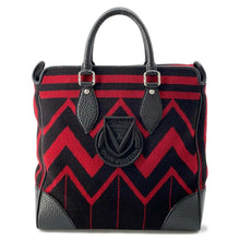 Load image into Gallery viewer, LOUIS VUITTON Cabas Vale Noir/Red M95241 Wool  Leather
